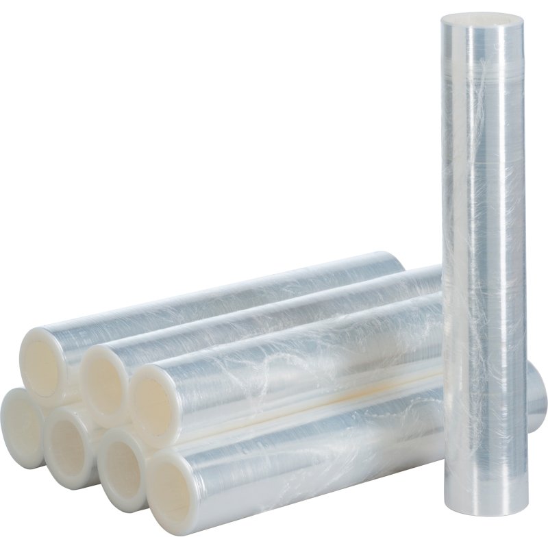 Film étirable manuel Ecowrapp - Sans mandrin - ZT - Type 28/35 - Cast - 45 cm x 270 m - Transparent