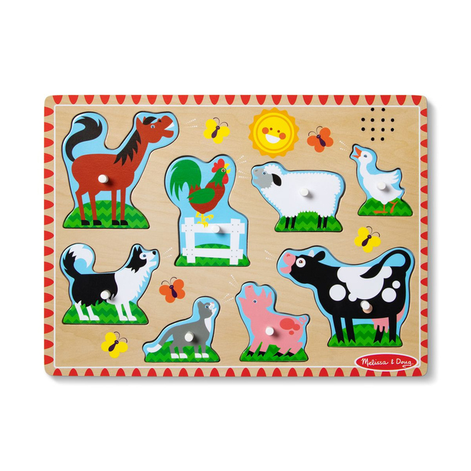 Soundpuzzle™ - Bauernhoftiere - 8 Teile