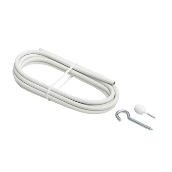 Spandraad spiraal wit 150 cm