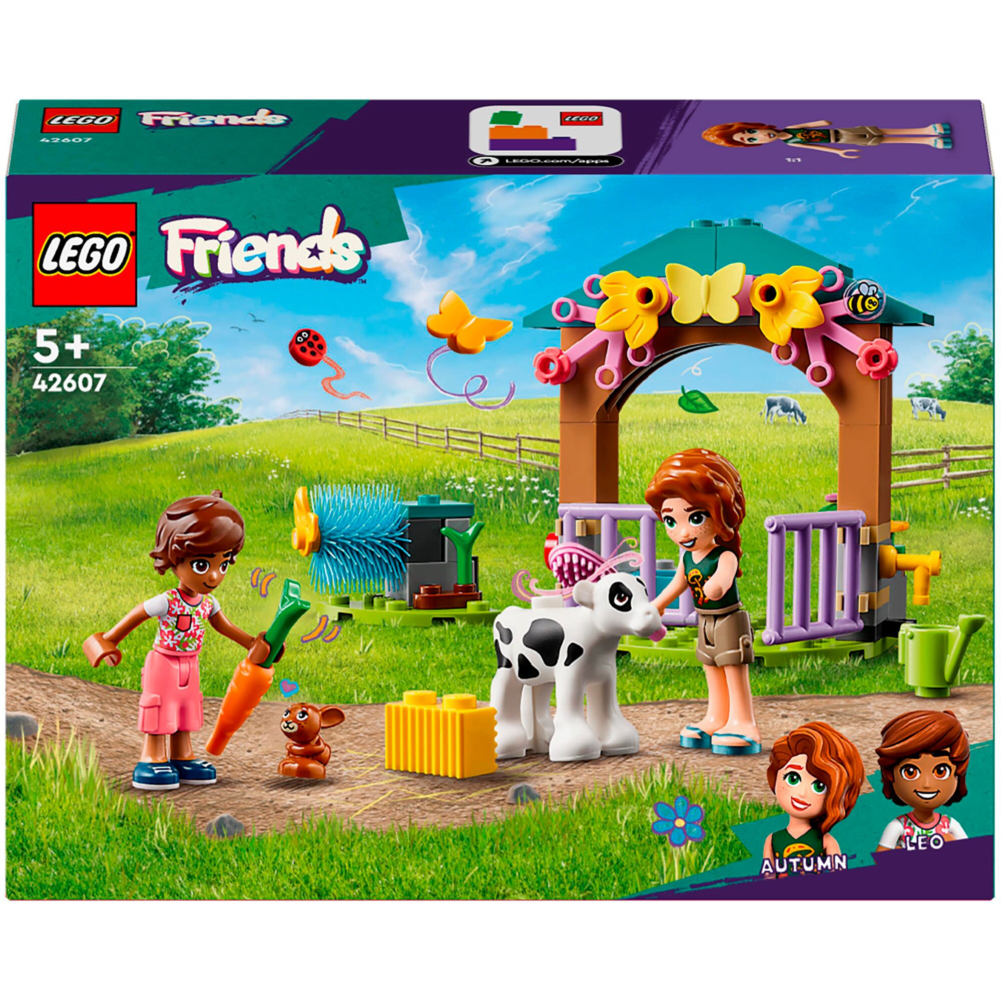 LEGO Konstruktionsspielzeug Friends Autumns Kälbchenstall