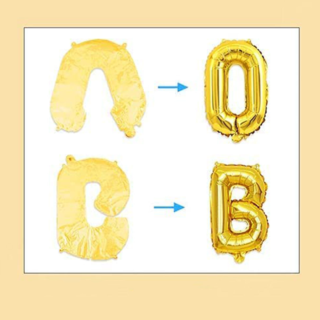 (32-tlg. Set) Zwillinge Baby Shower Party Deko Ballons / Girlande / Party Geschirr / Schärpe - Gold / Weiss