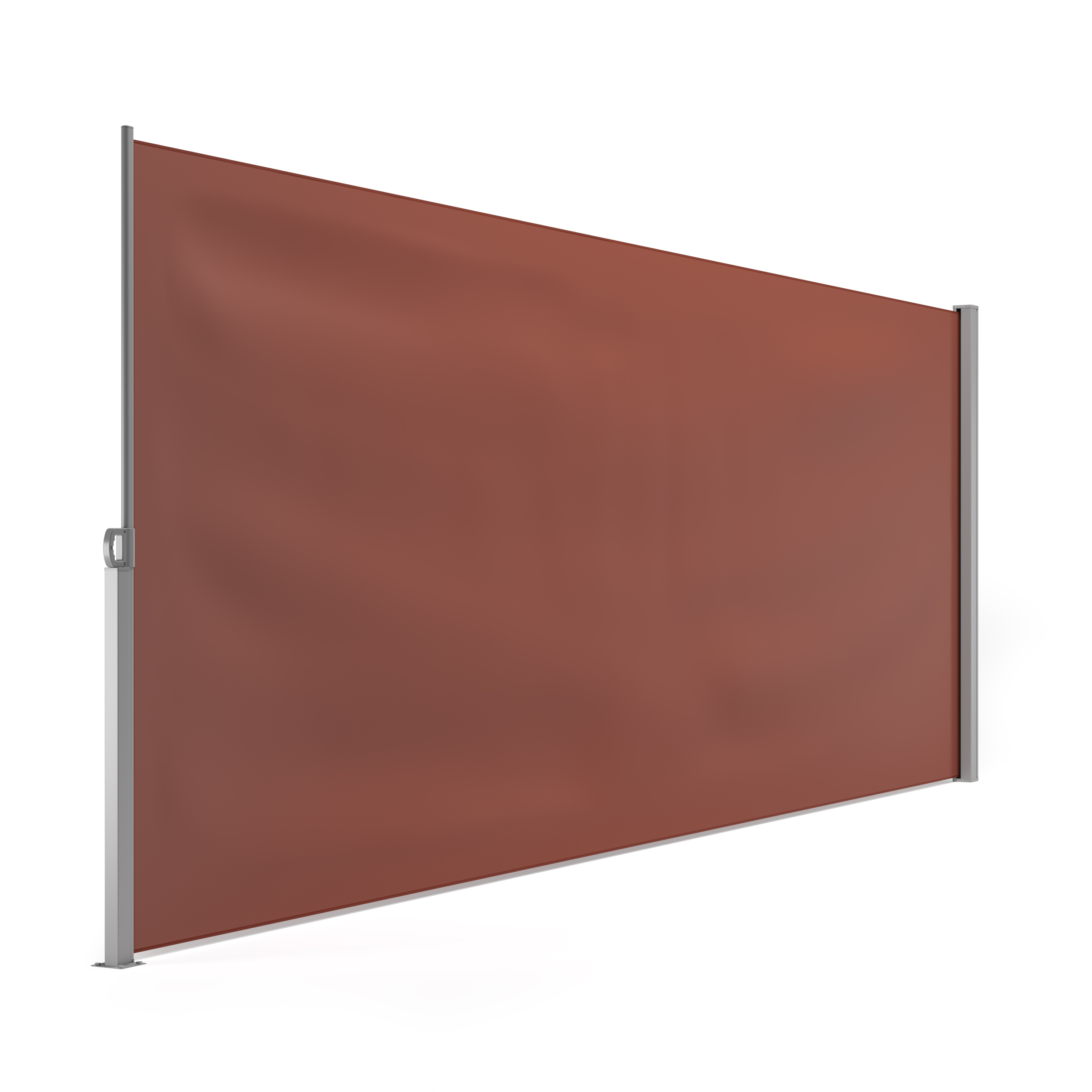 Seitenmarkise 180 x 500 cm braun