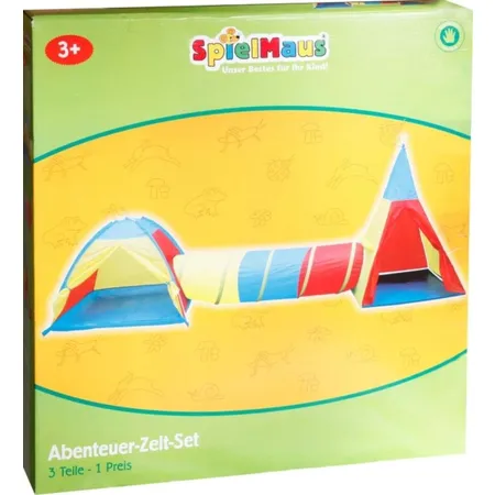 SpielMaus Abenteuer-Zelt-Set
