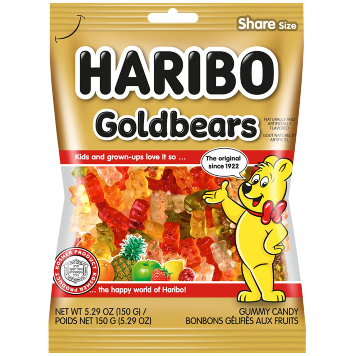 Haribo Gummibonbons Goldbären Koscher