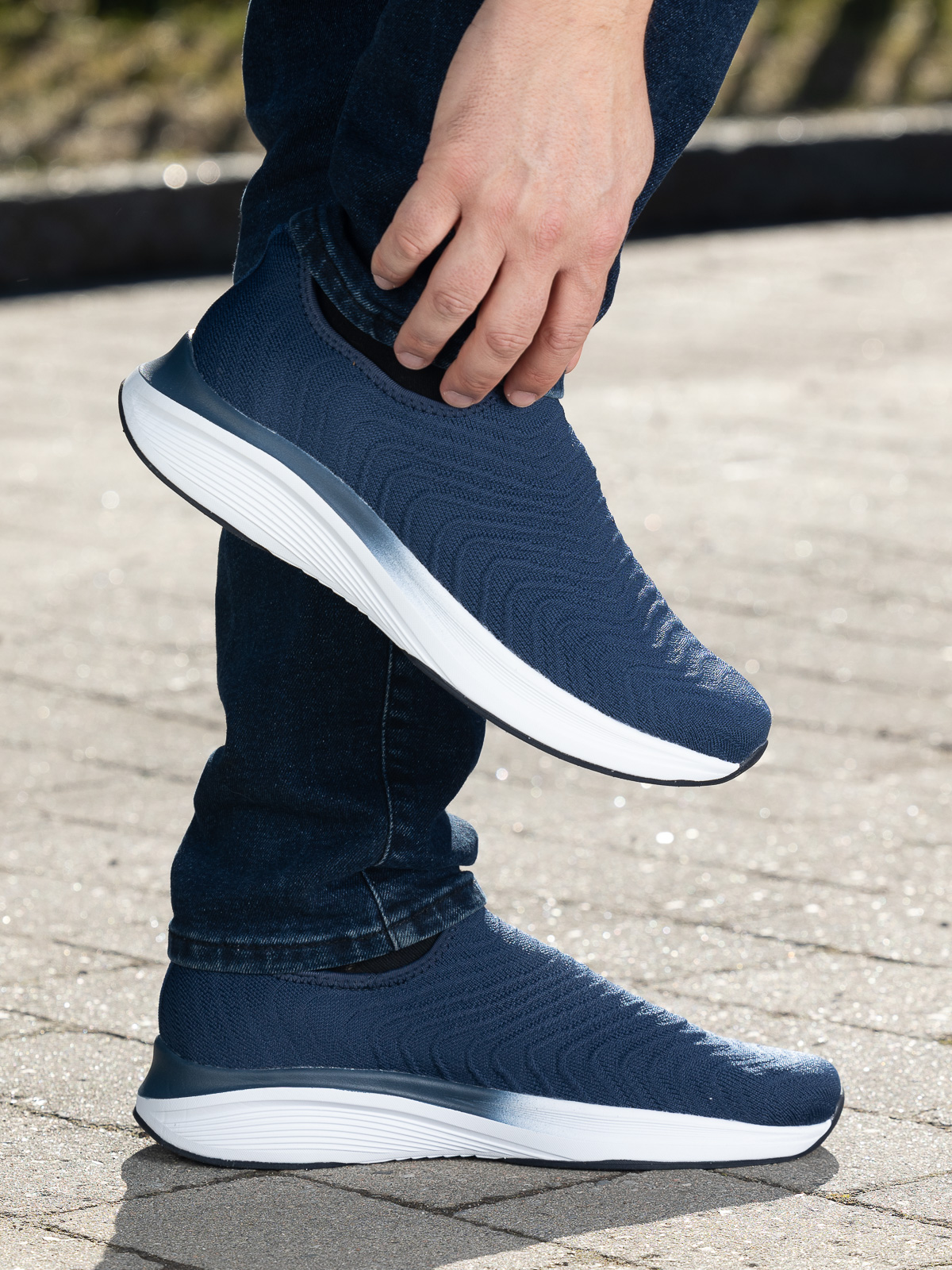 Jean Paul - Avignon Slipstep Slipon Navy - Trapes Sko