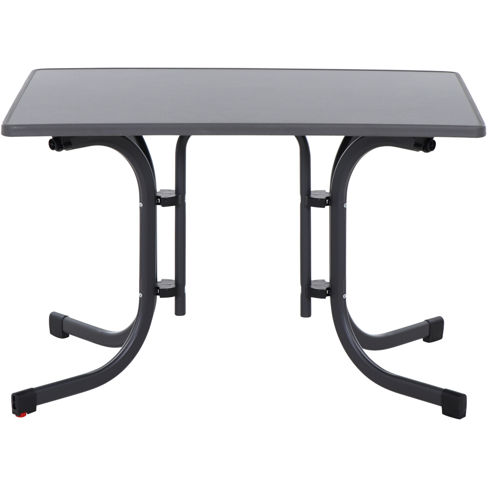 Klapptisch PACO - matt-anthrazit - Stahl - 110x70 cm