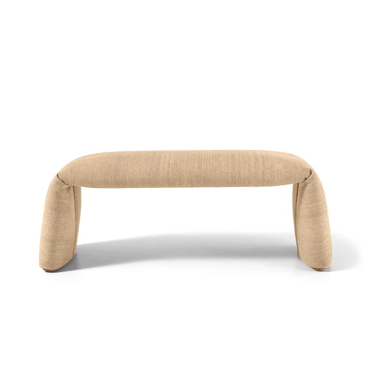 nanimarquina - Folded Bank, large, 120 x 45 cm, beige