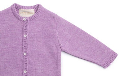 Petite Chérie Atelier Margit Cardigan, Light Purple/Dusty Purple