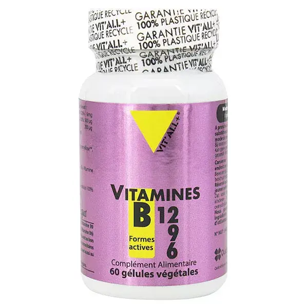 Vit'all+ Vitamina B12 60 cápsulas vegetais