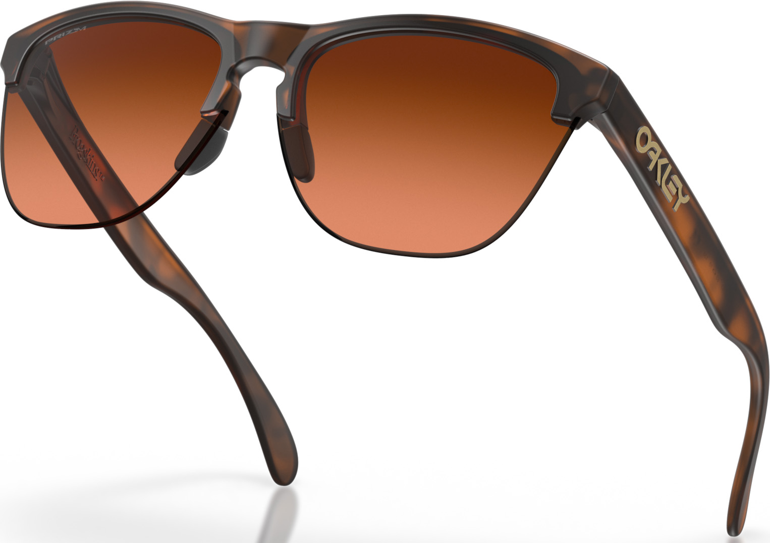 Frogskins Lite 5063/Matte Brown Tortoise w/Prizm Brown Gradient