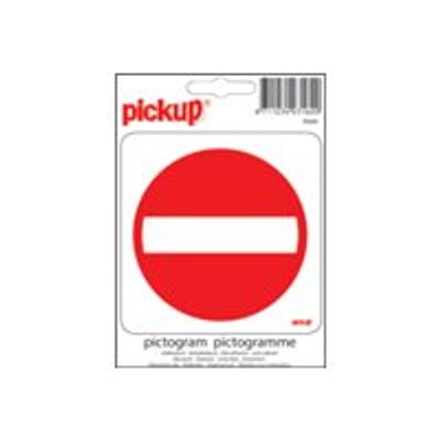 Pickup - Pictogramme - Entrée interdite - 100 x 100 mm