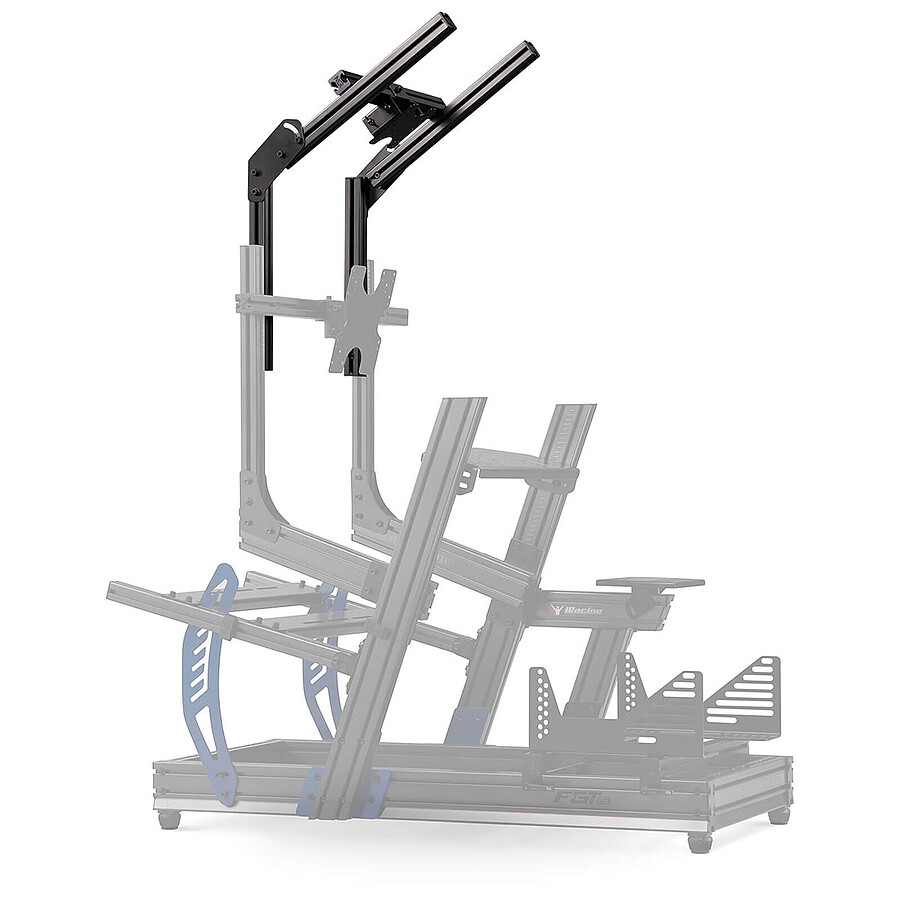 Next Level Racing F-GT Elite Direct Mount Overhead Monitor Add-On - Carbon Grey