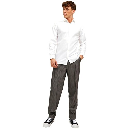 Jack & Jones - CAMISA SLIM FIT HOMBRE JACK&JONES 12227385 Blanco