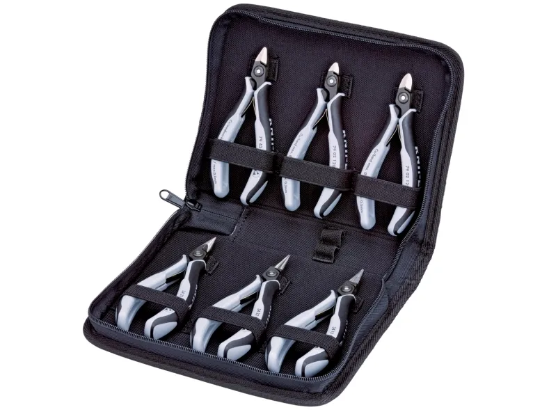 Knipex 00 20 16 P ESD, Diagonale horisontale tænger, 163 mm, 215 mm, 45 mm, 580 g, Tyskland