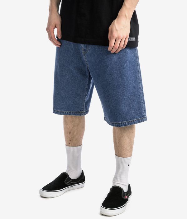 Carhartt WIP Landon Robertson Shorts (blue heavy stone washed)