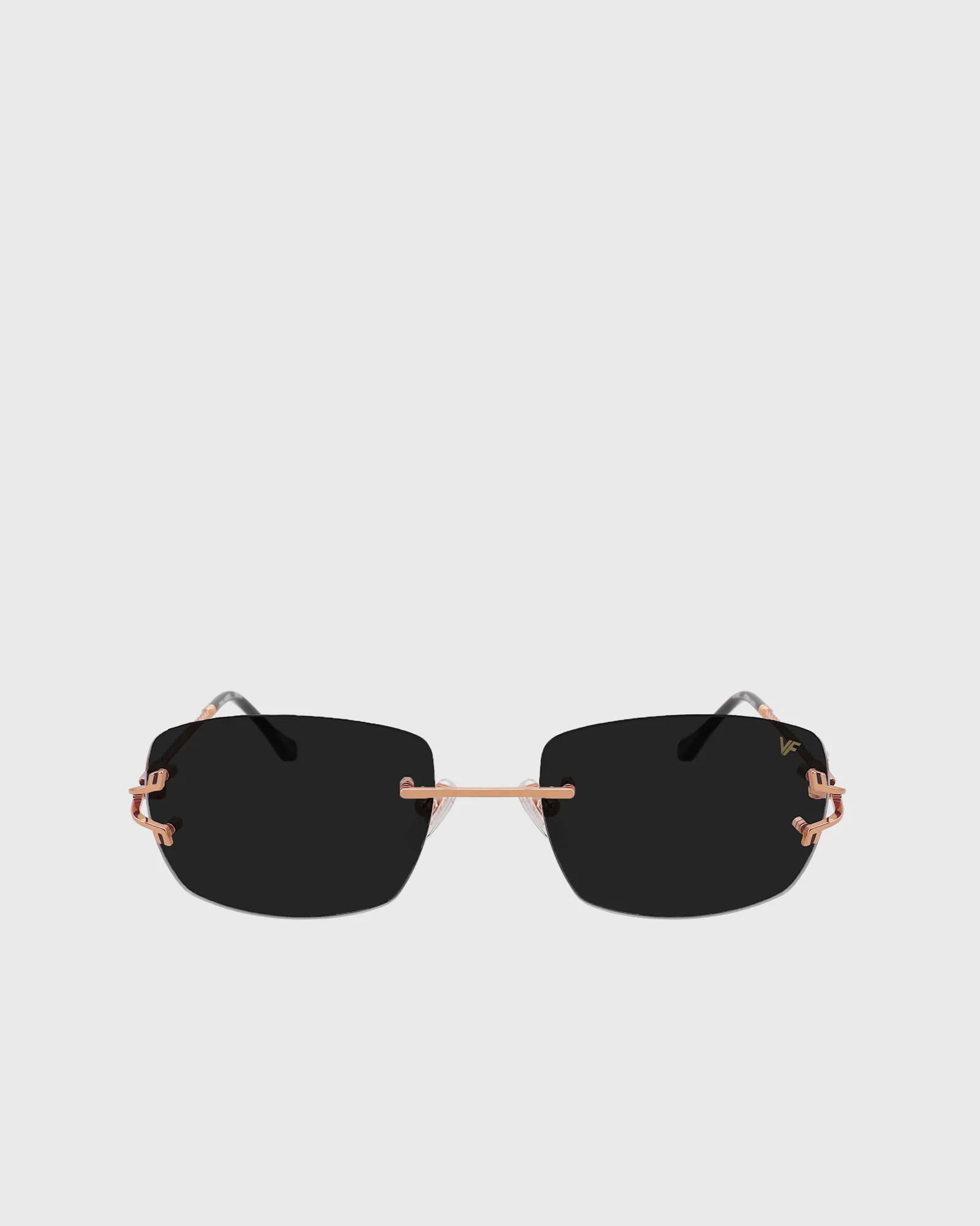 Vintage Frames Bal Harbour Drill Mount 24kt Rose Gold