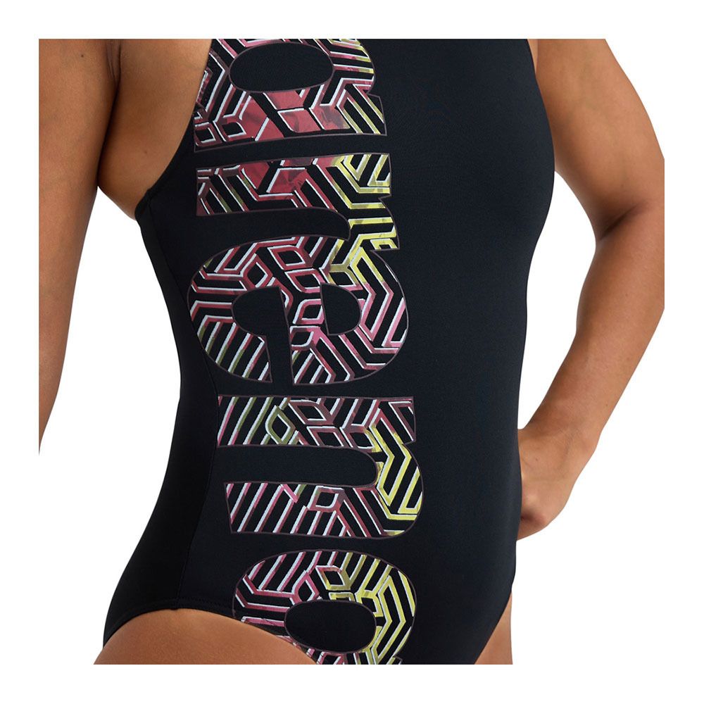 Arena KIKKO PRO V BACK - Maillot de bain 1 pièce Femme black/white