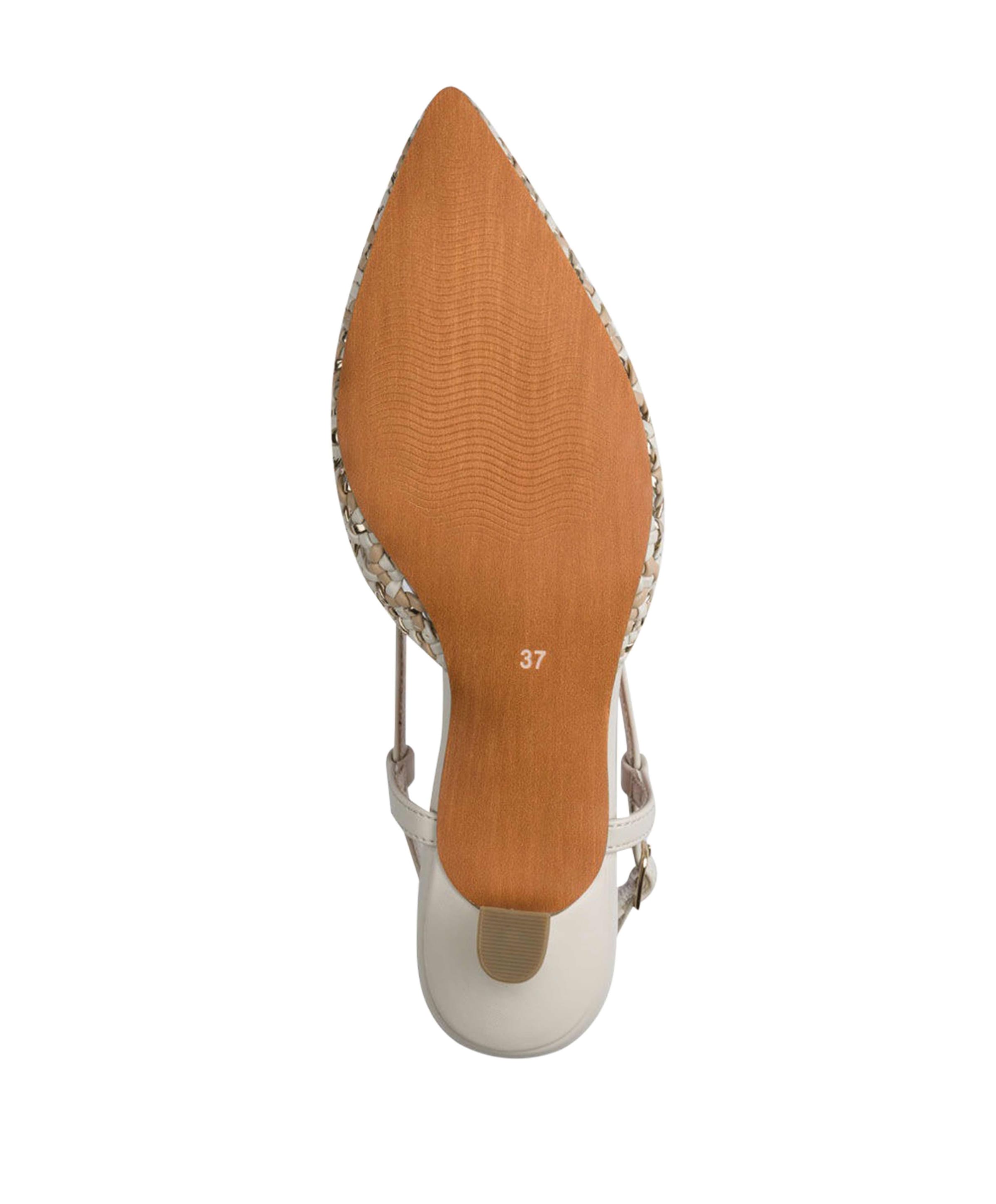Marco tozzi dames slingbacks beige