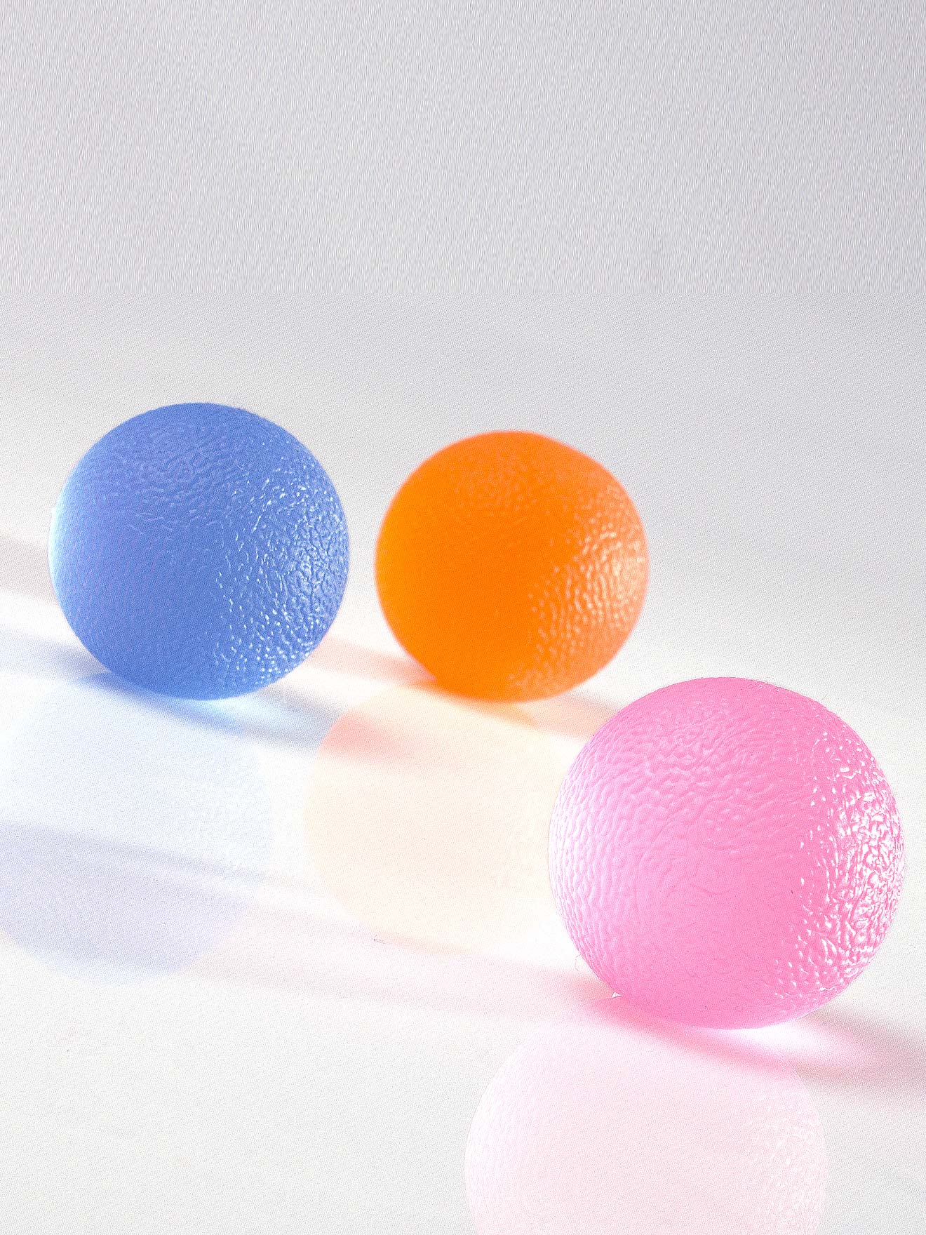 3 balles de massage résistance variable