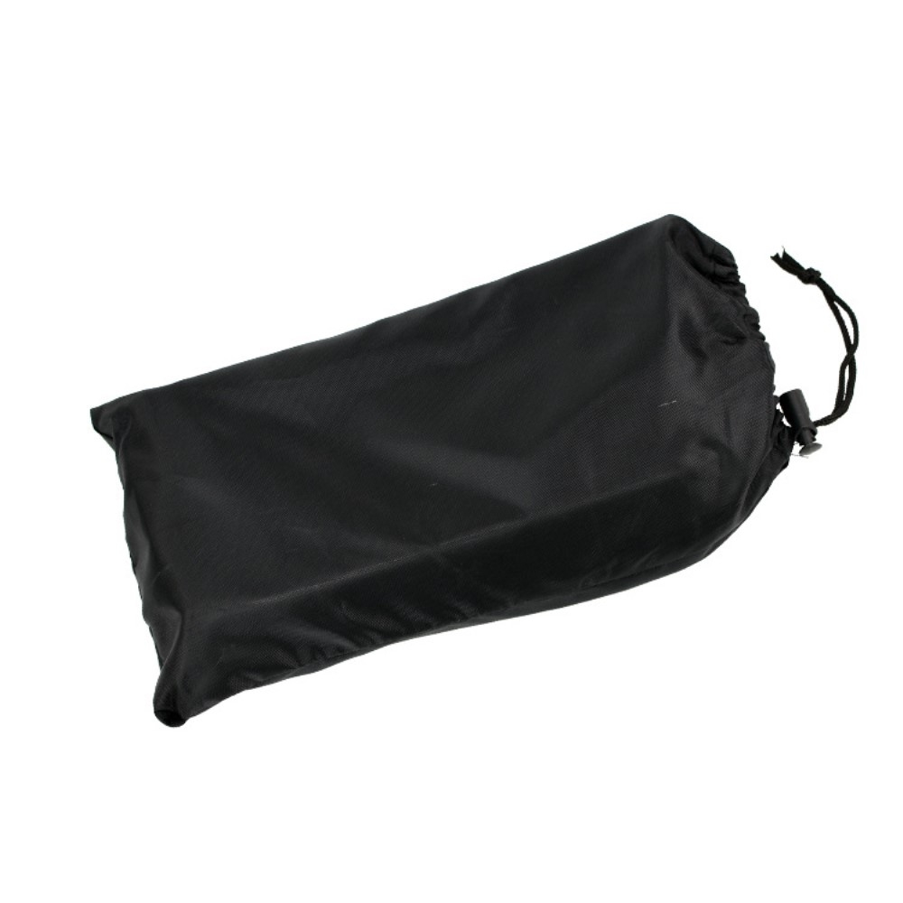 (248x225x270mm) Faltbarer Outdoor Klappstuhl für Camping / Wandern / Festivals / Picknick / Stadion - Schwarz