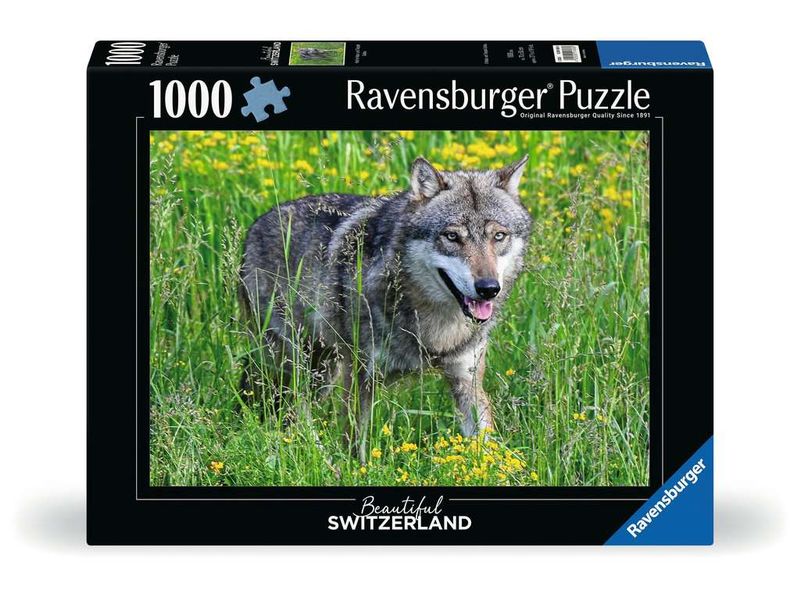 Ravensburger Puzzle Wolf im Natur- und Tierpark Goldau Puzzle-Spiel