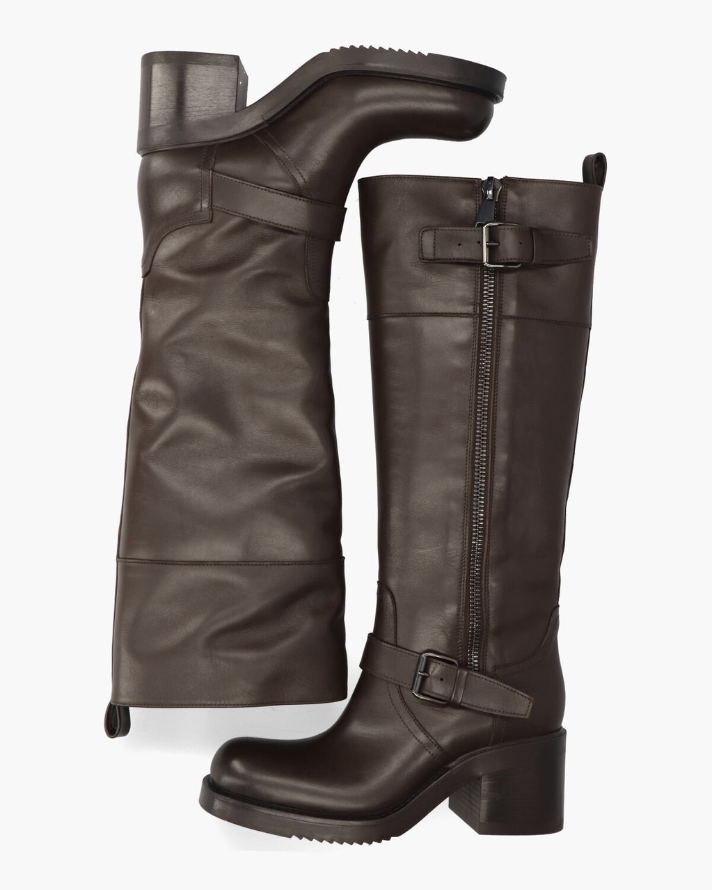 Elena Iachi E4294 Donkerbruin Damesboots