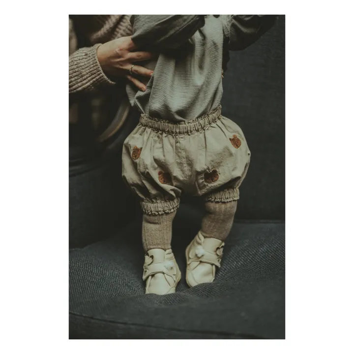Donsje Bloomer Coton Bio Ours Carson | Taupe