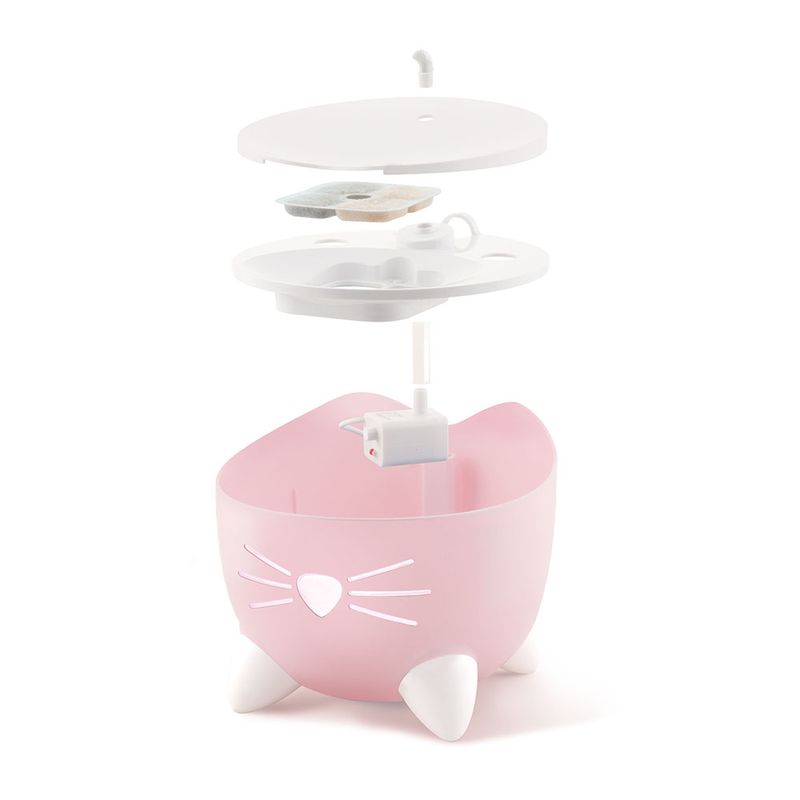 Abreuvoir Catit PIXI rose pour chat