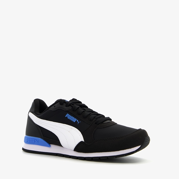 Puma ST Runner V3 kinder sneakers zwart/blauw