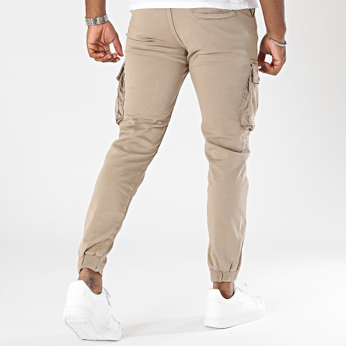Pantalon Cargo Beige Foncé