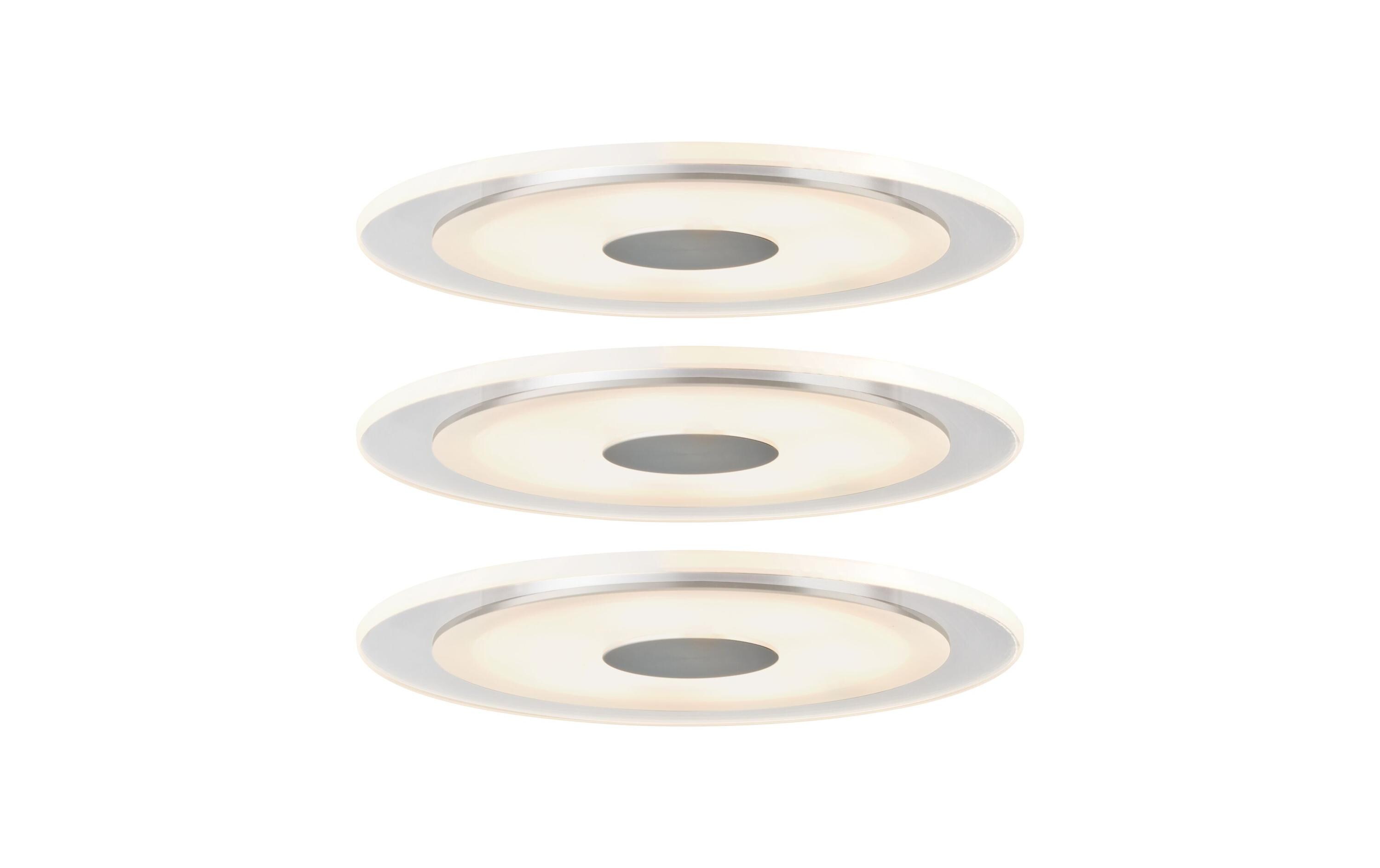 Einbauleuchte LED Whirl Basisset 3x 6.9W<br>Drei LED Einbaustrahler