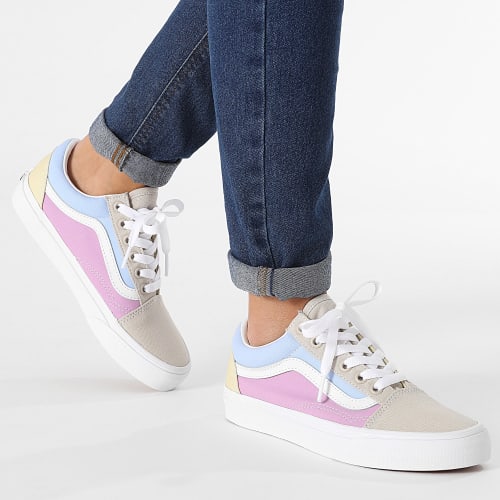 Baskets Femme Old Skool 7NTBMB1 Pastel Multi