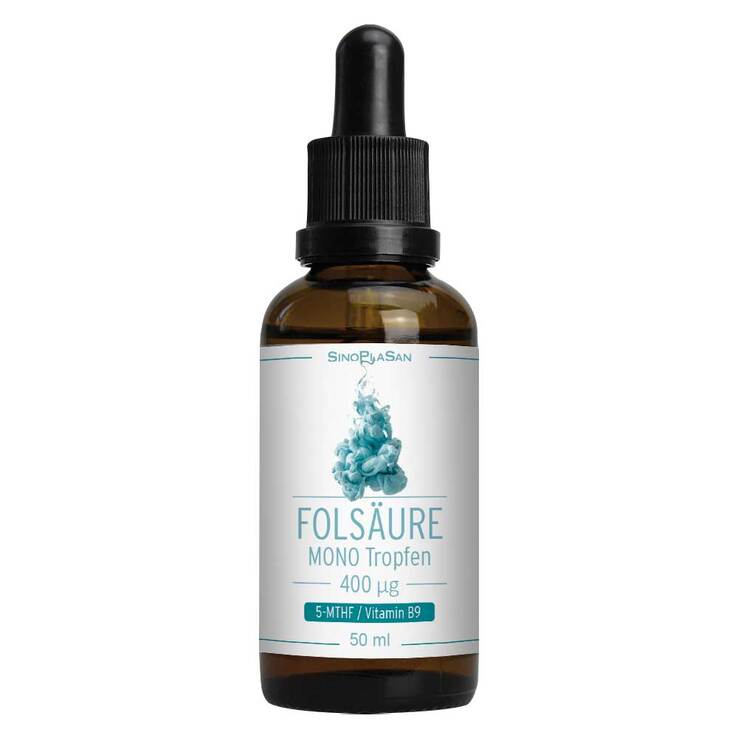 Folsäure Mono 400 µg 5-Mthf Tropfen zum Einnehmen, 50 ml