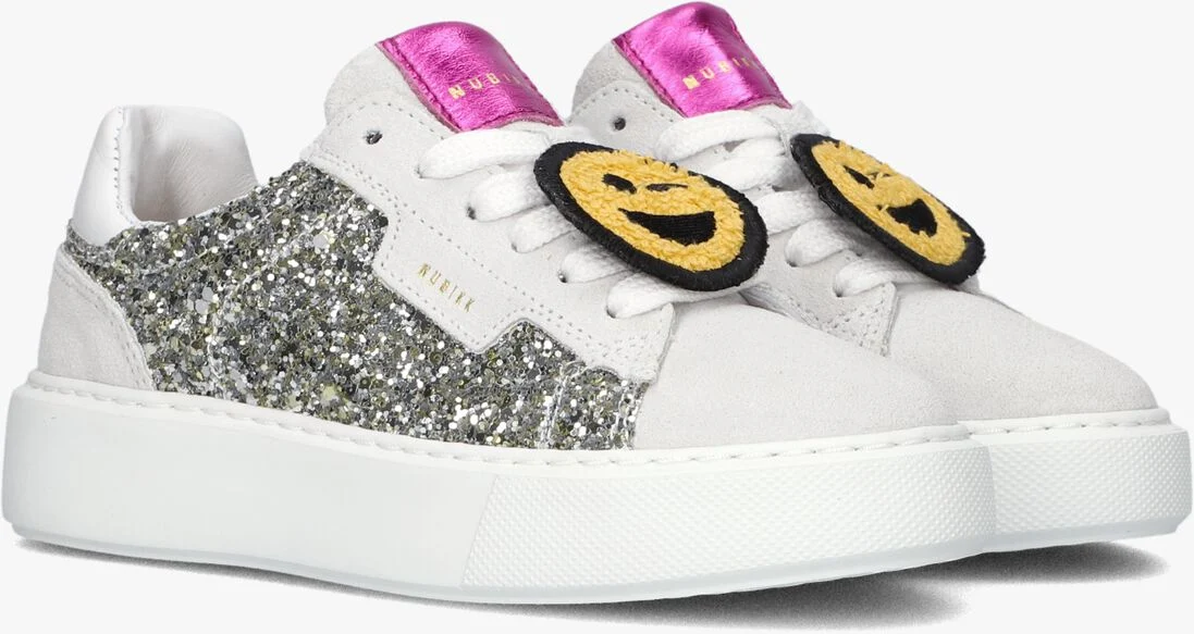 NUBIKK zilveren nubikk lage sneakers vince tora k