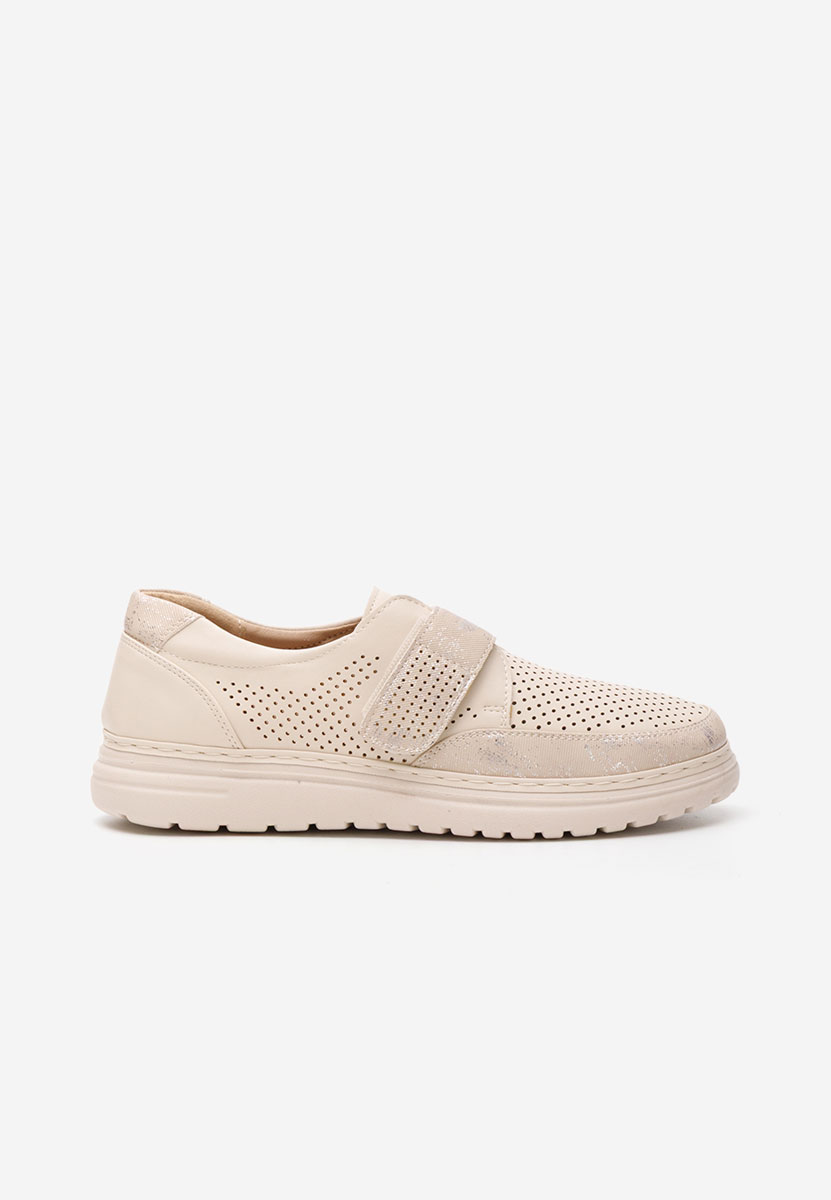 Chaussures casual femme beige Mayalia