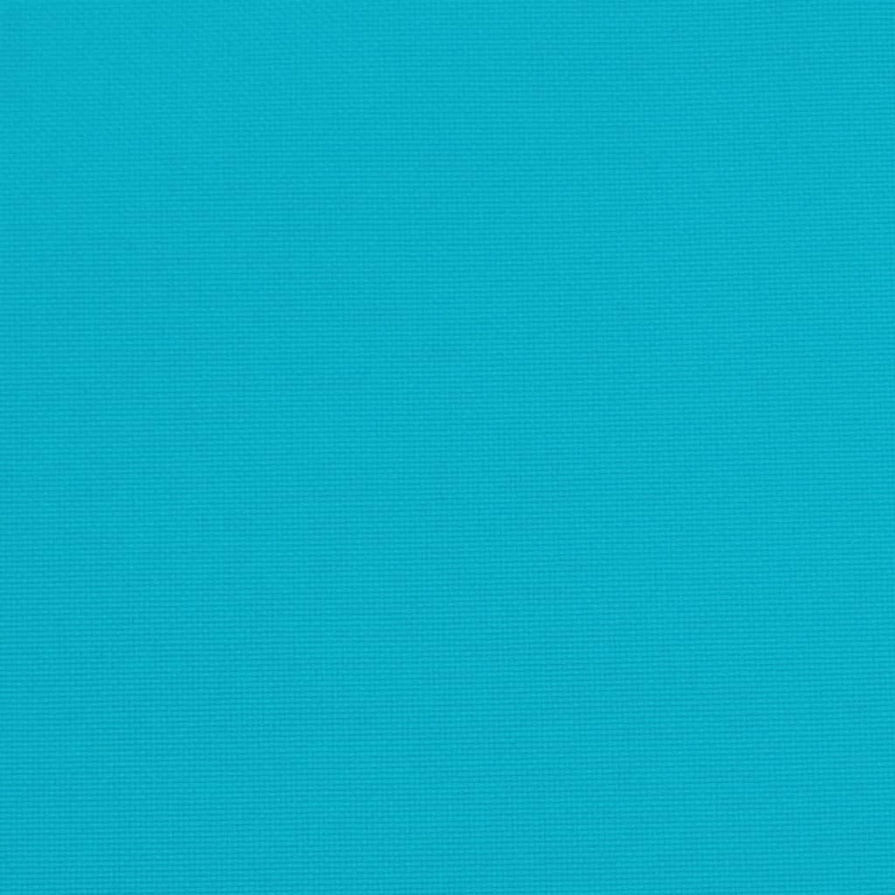 Coussin de banc de jardin turquoise 180x50x7 cm tissu oxford