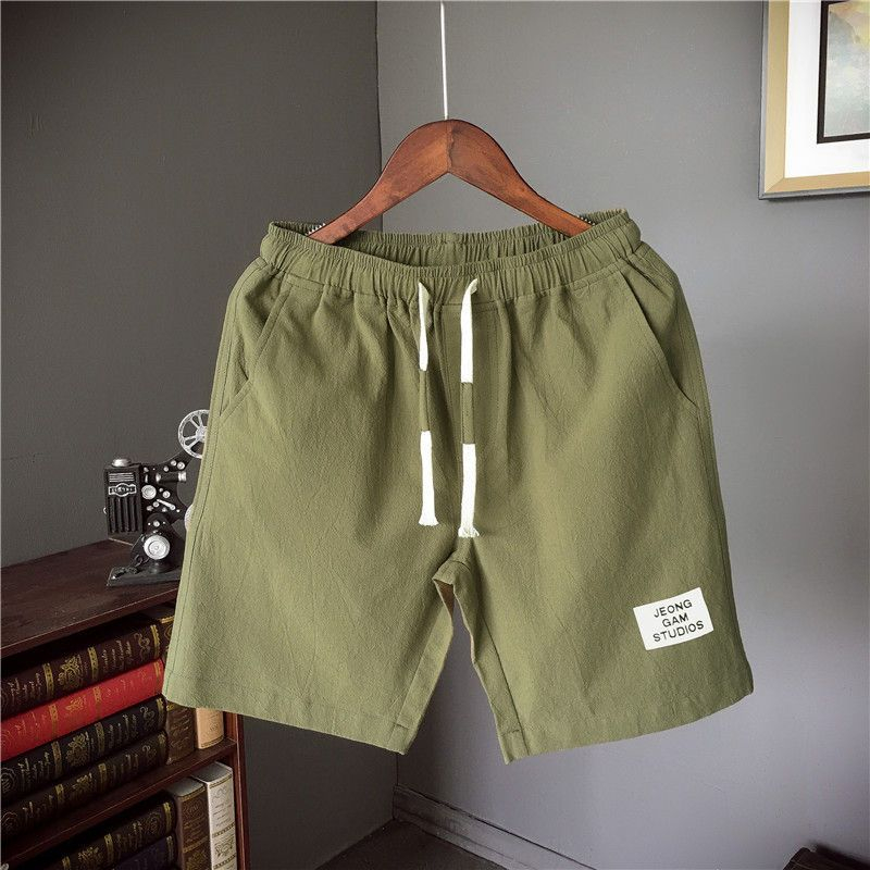 Aozora - Shorts met trekkoordtaille
