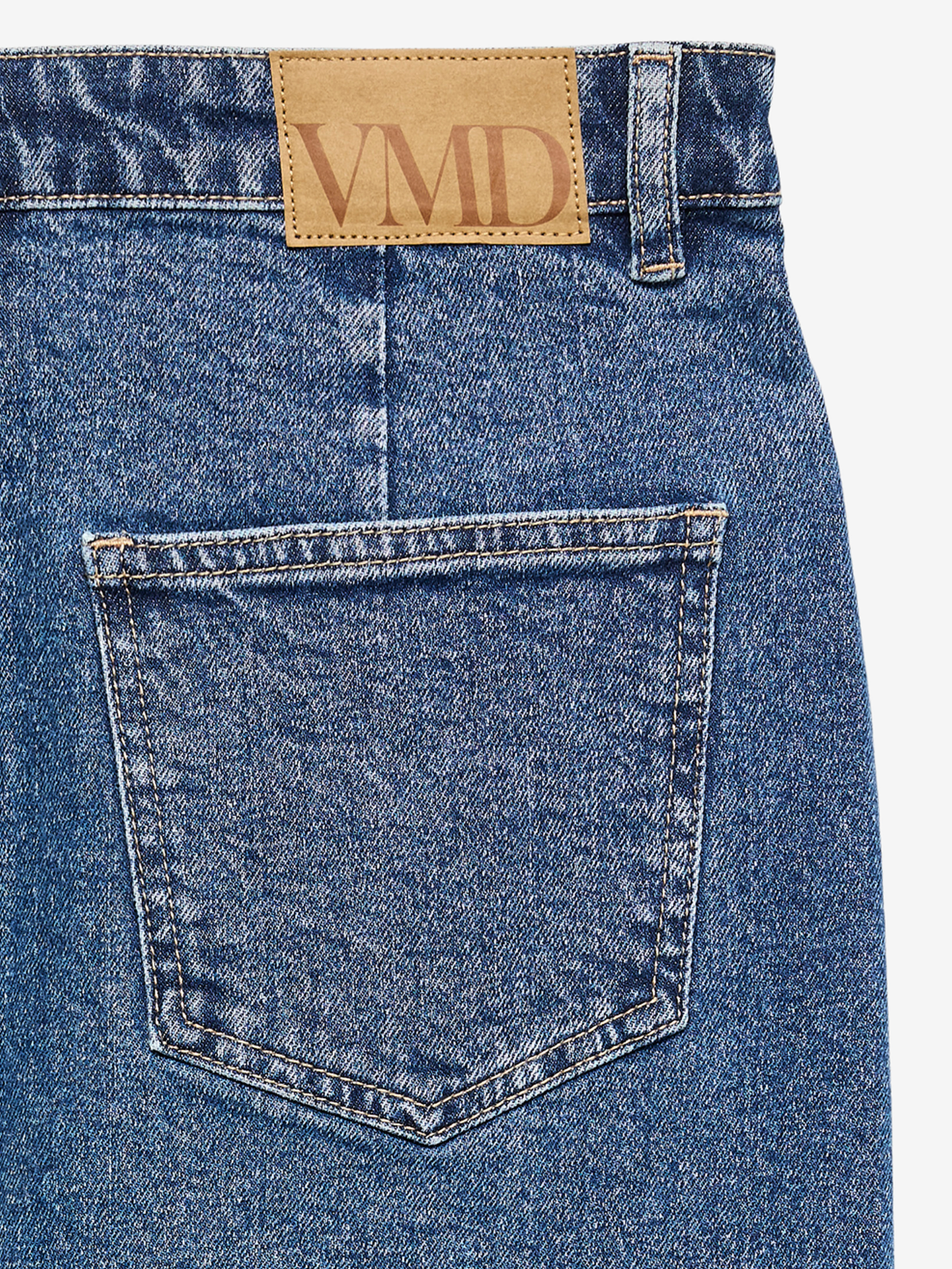Veri HR Calf Denim Skirt