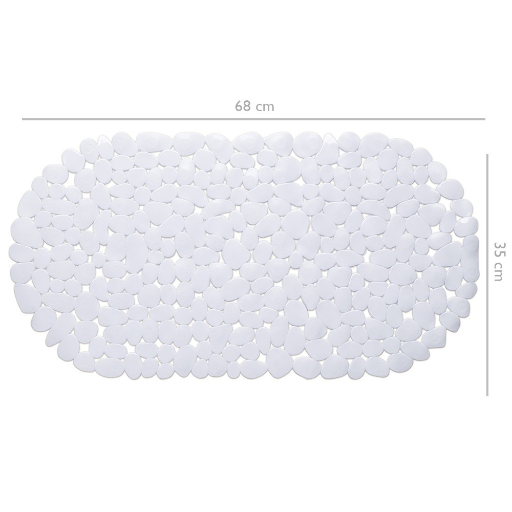 IVOL 68x35 cm antislip badmat - White