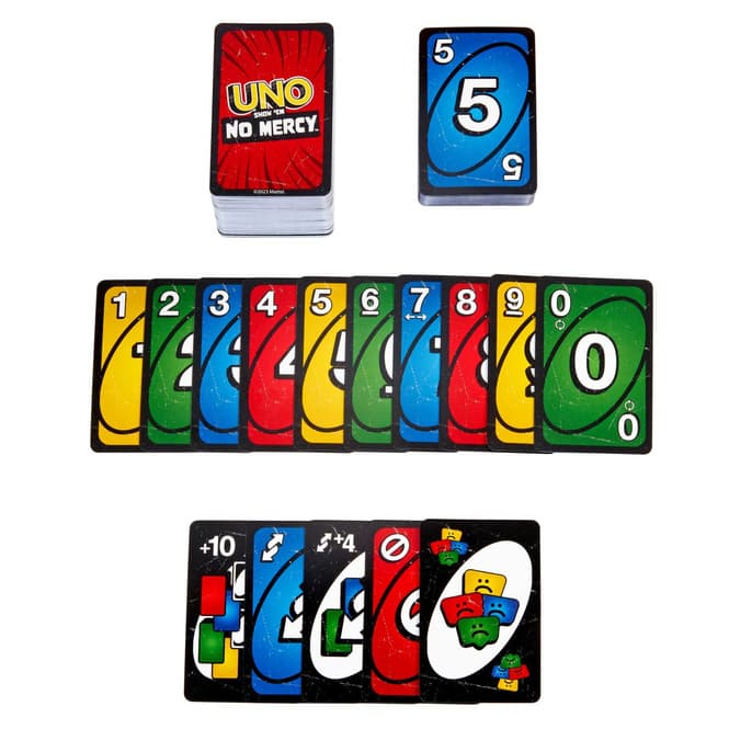 UNO - Show 'em - No Mercy - Kartenspiel