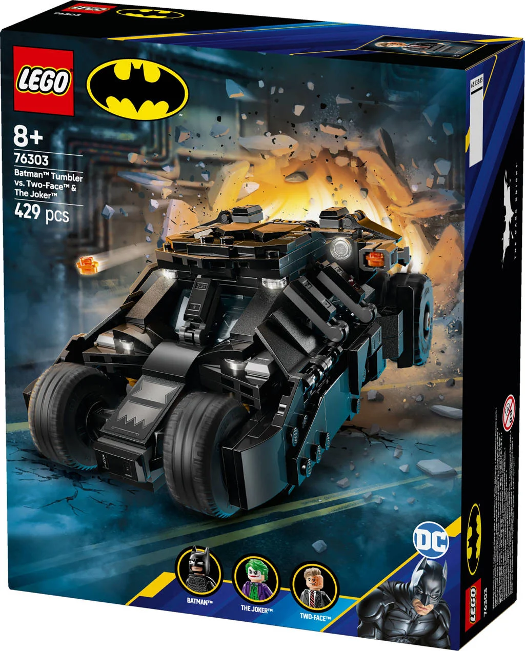 Batman Tumbler vs. Two-Face™ en The Joker™ 76303