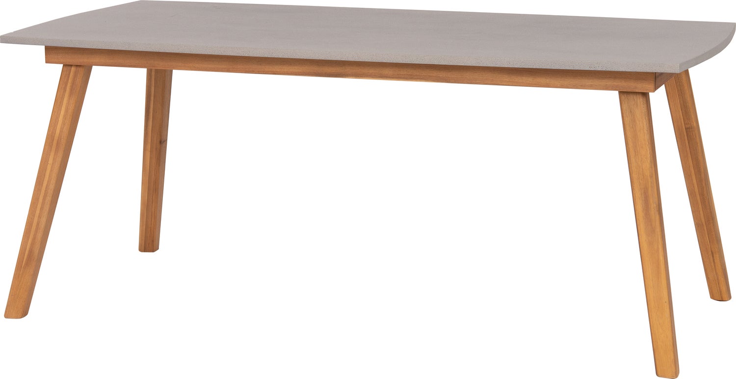 Intratuin eettafel Deen grijs 180 x 90 x 75 cm