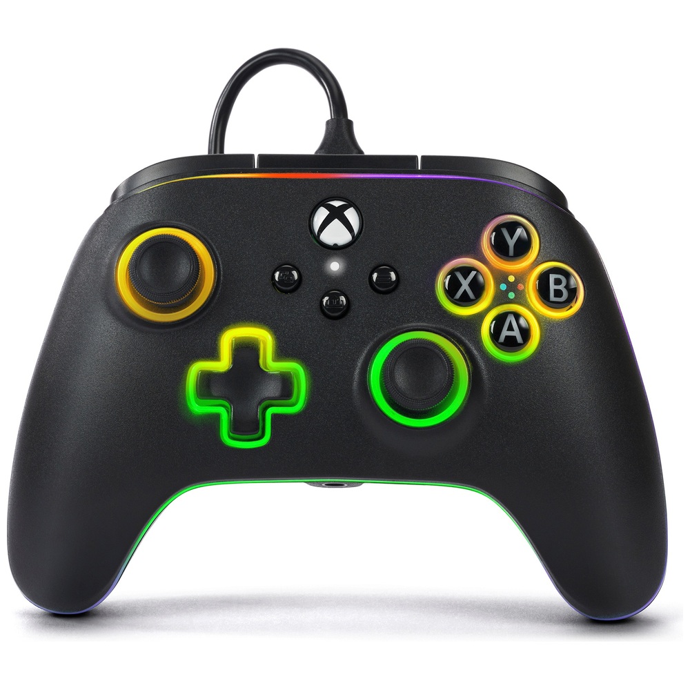PowerA Advantage Kabelgebundener Controller für Xbox Series X|S mit Lumectra – Schwarz