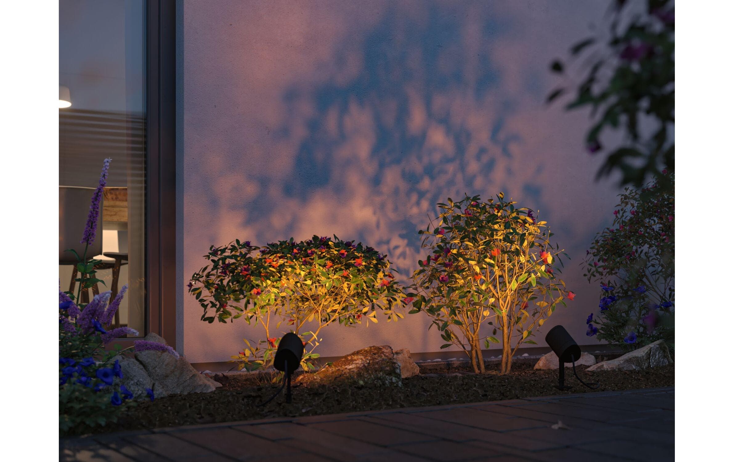 Paulmann LED Gartenleuchte Farbwechsler