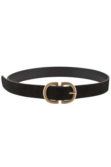 Pieces zwarte dames riem