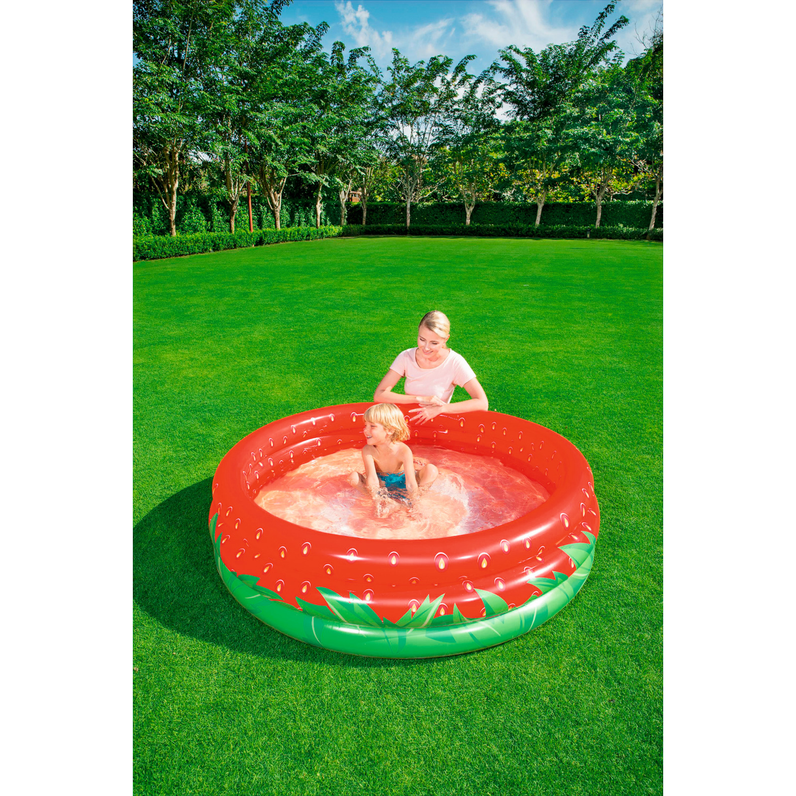 Bestway Kiddie Pool Strawberry Ø 160cm