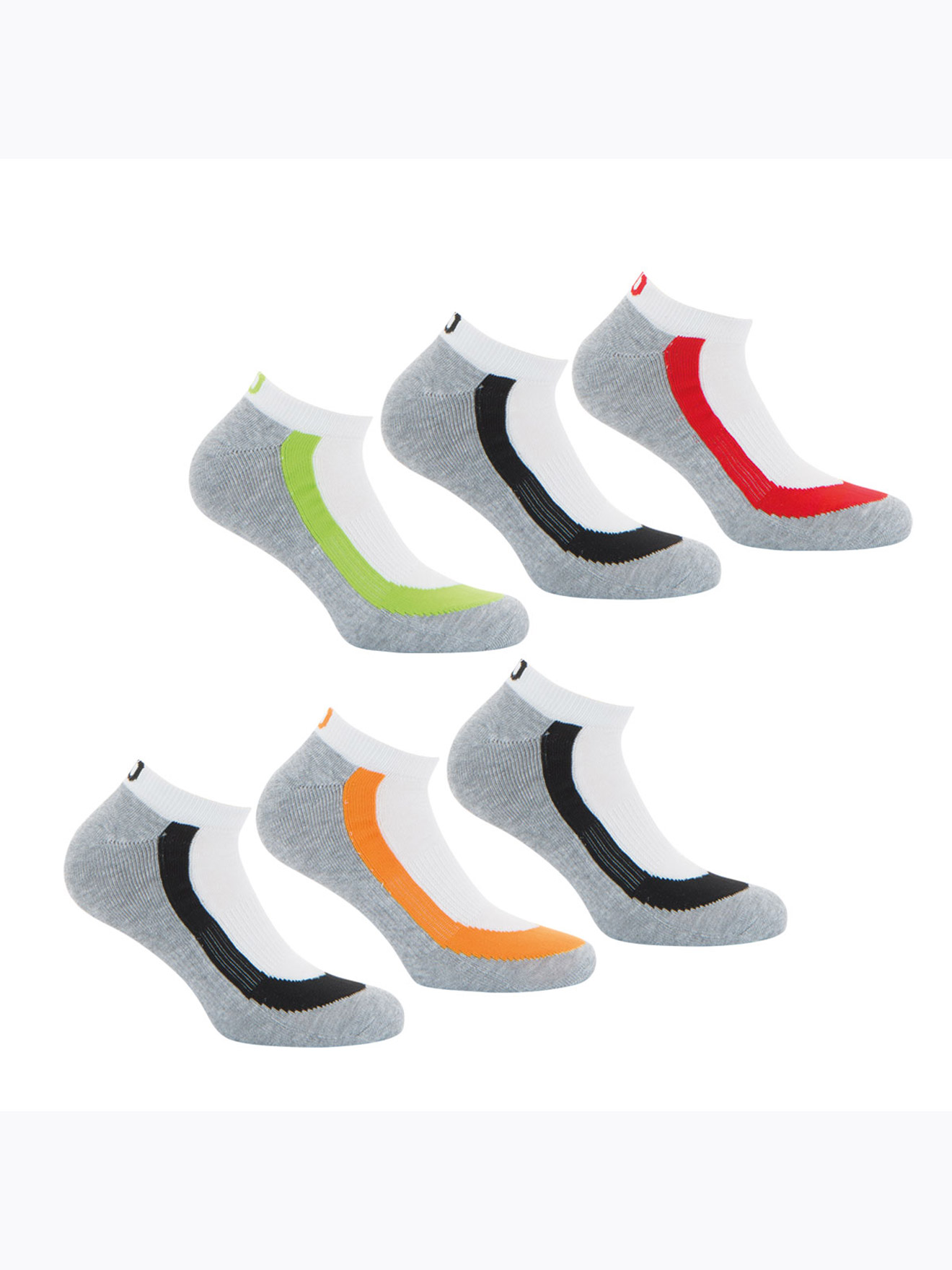 Lot de 6 paires de chaussettes basses