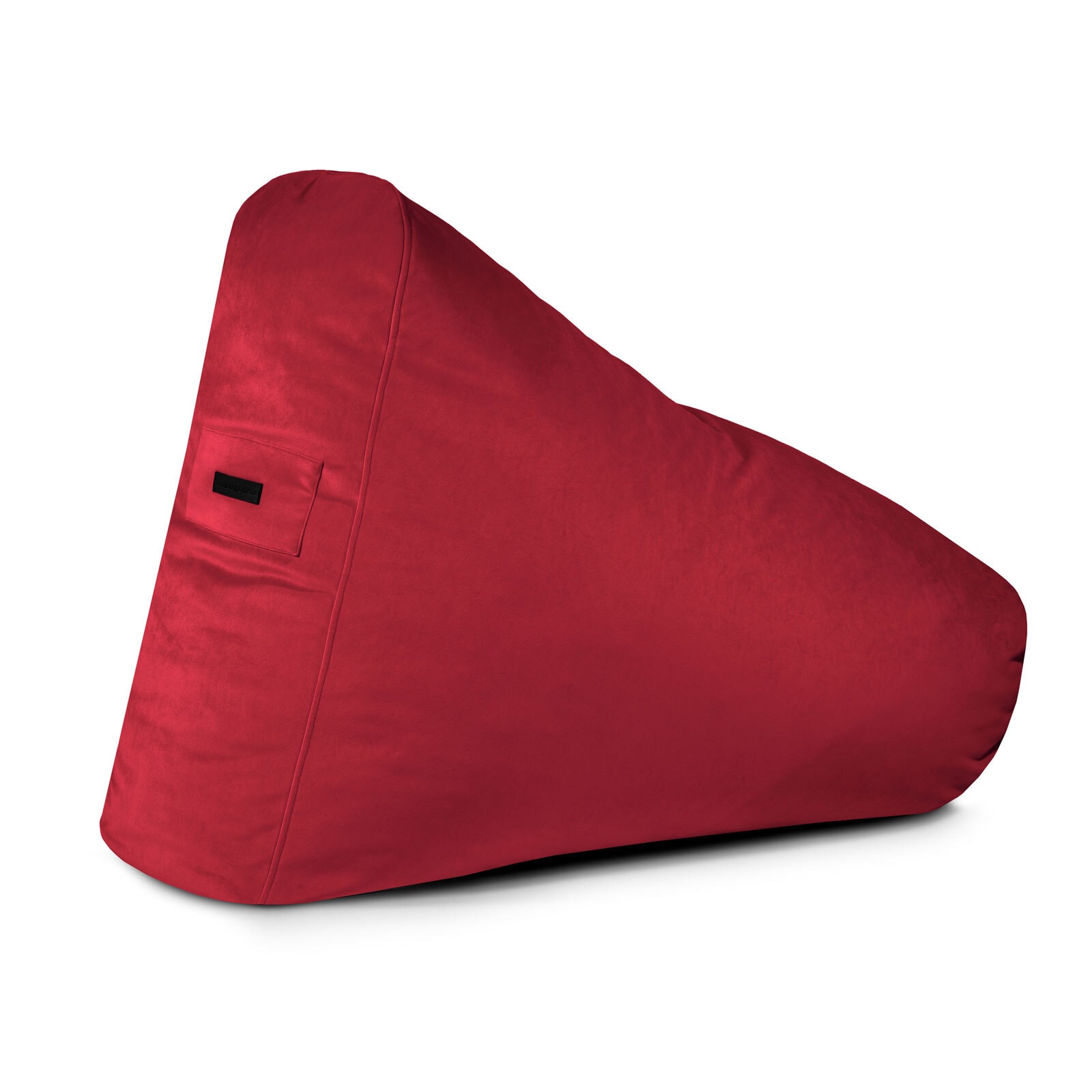 Sitzsack SMOOTH 100 x 85 cm rot