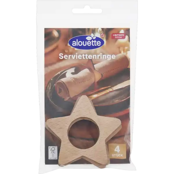 Serviettenringe Stern