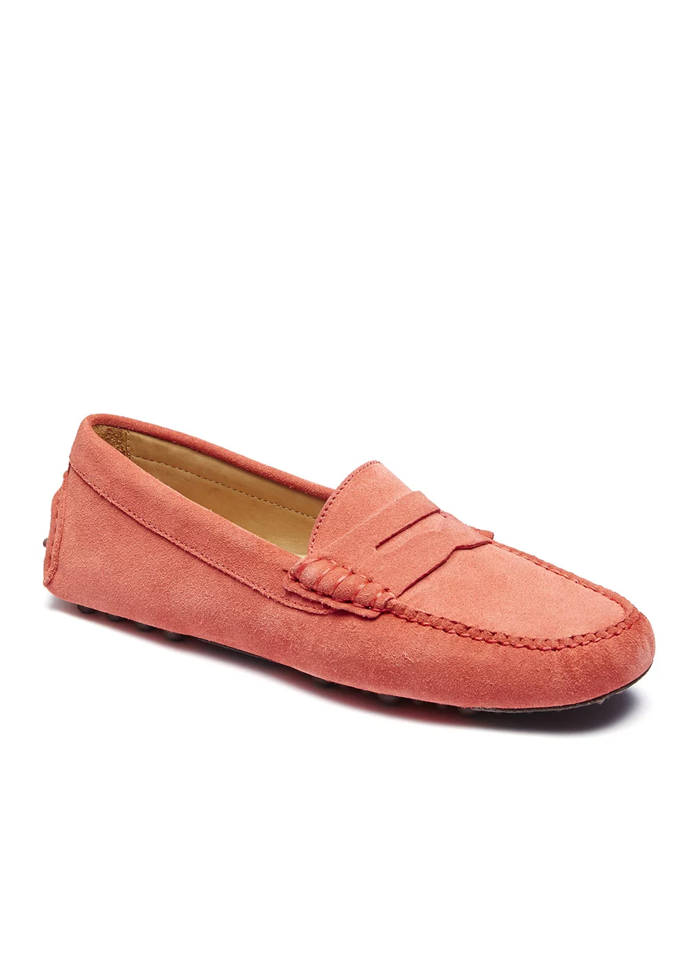 BUCK DRIVER VELOURS CORAIL